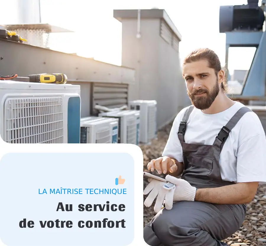 Installation de climatisation